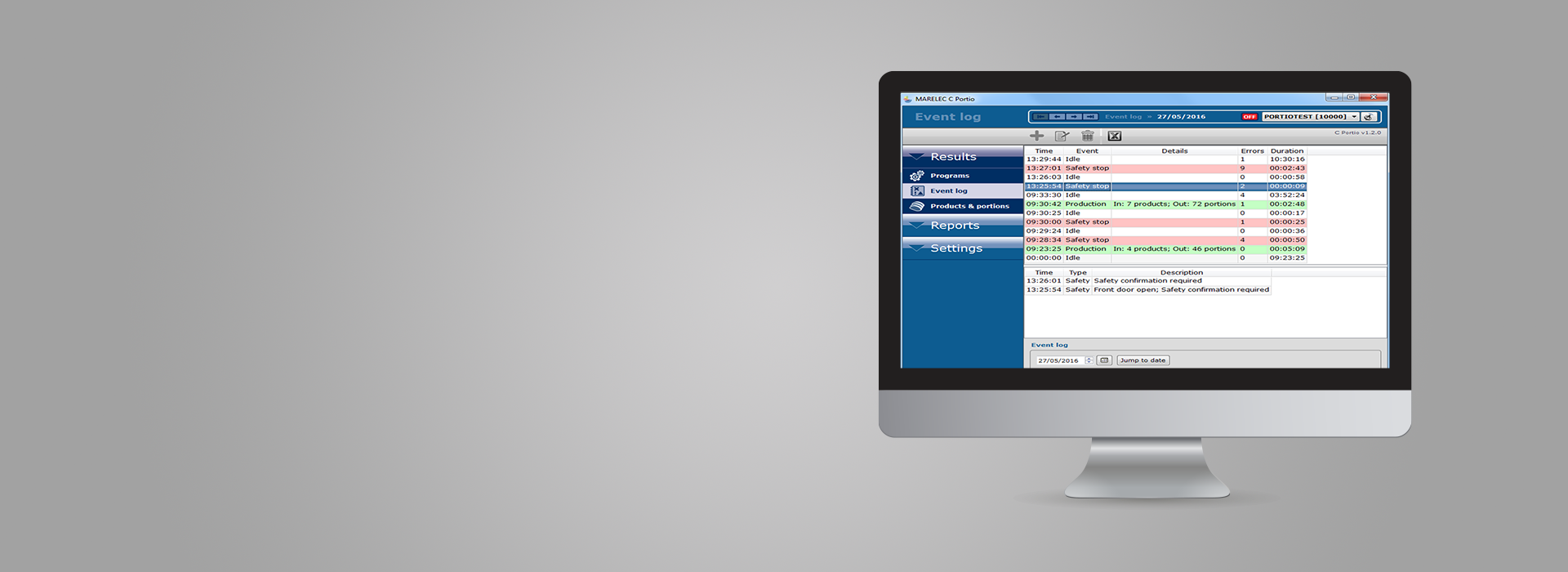 Software de procesamiento de alimentos MATRIX